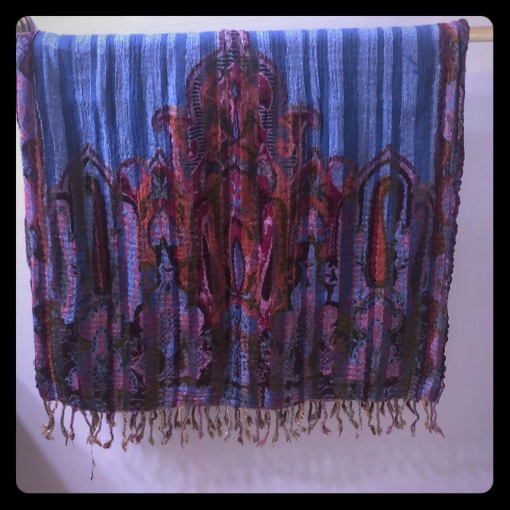 Lucky brand woven scarf